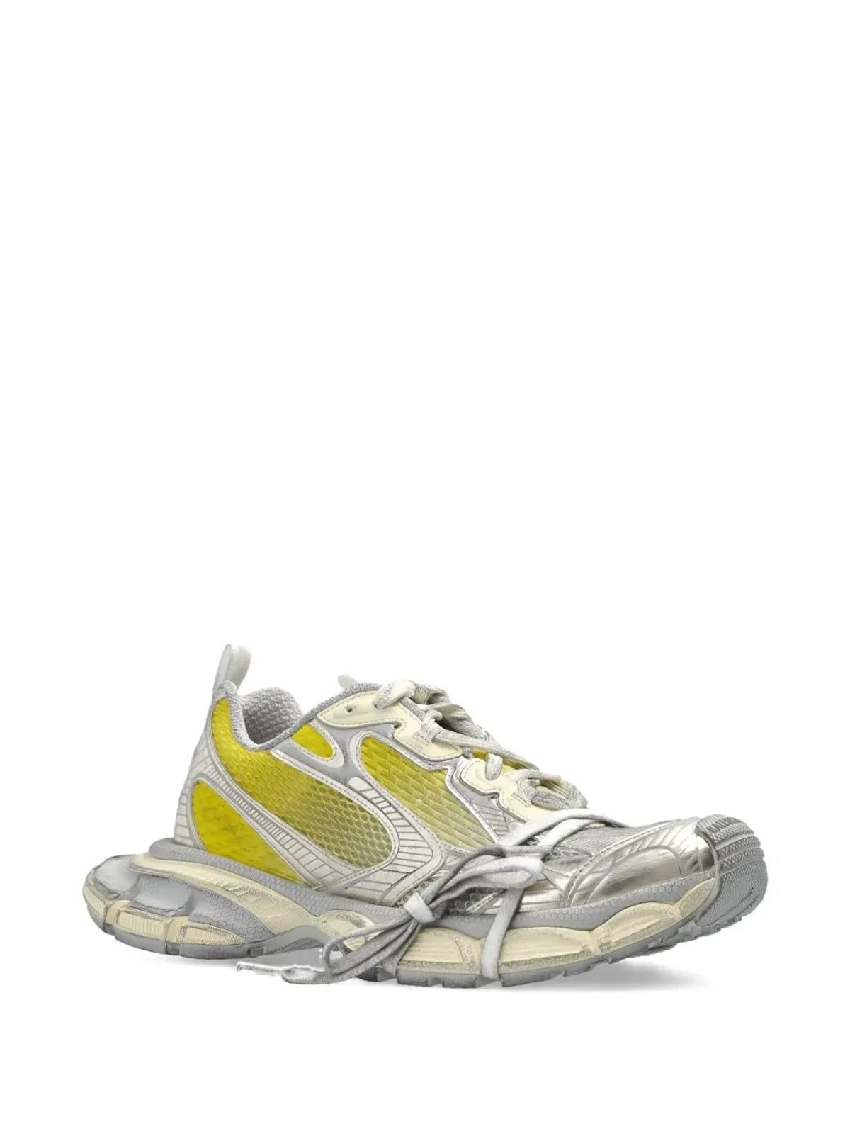 Balenciaga パネルド レースアップスニーカー - 画像2