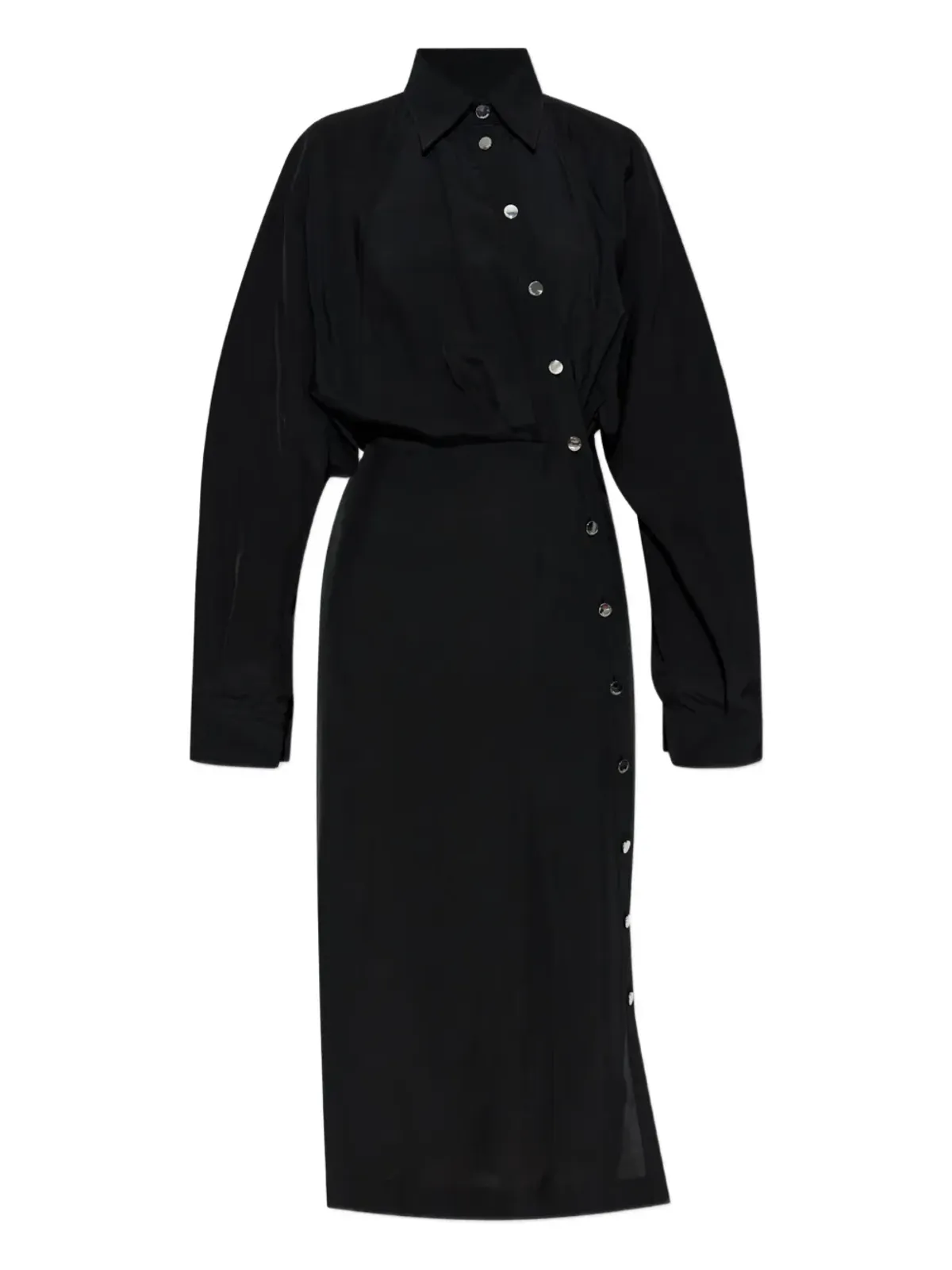 Sportmax ボタン留めシャツドレス - 画像1