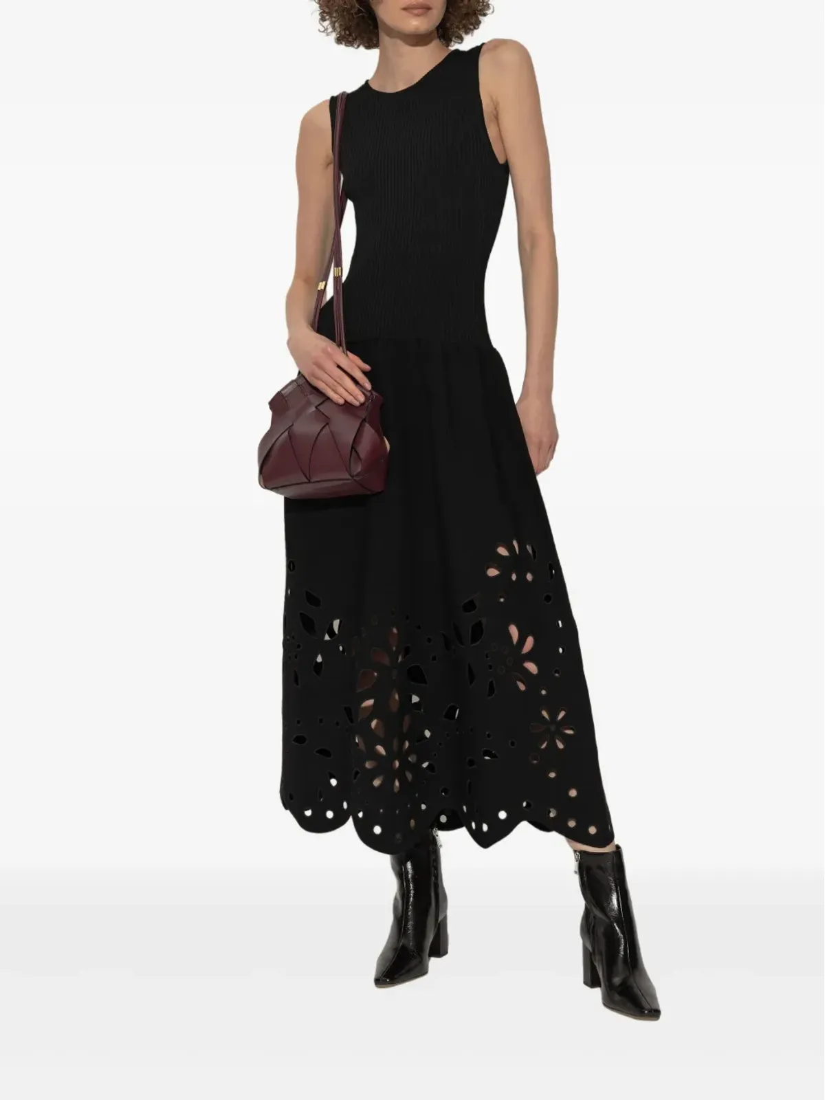 Michael Michael Kors ブロックヒール ポイントトゥ ブーツ - Black - 画像5