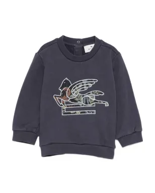 ETRO KIDS ペガサス刺繍スウェットシャツ - サムネイル1