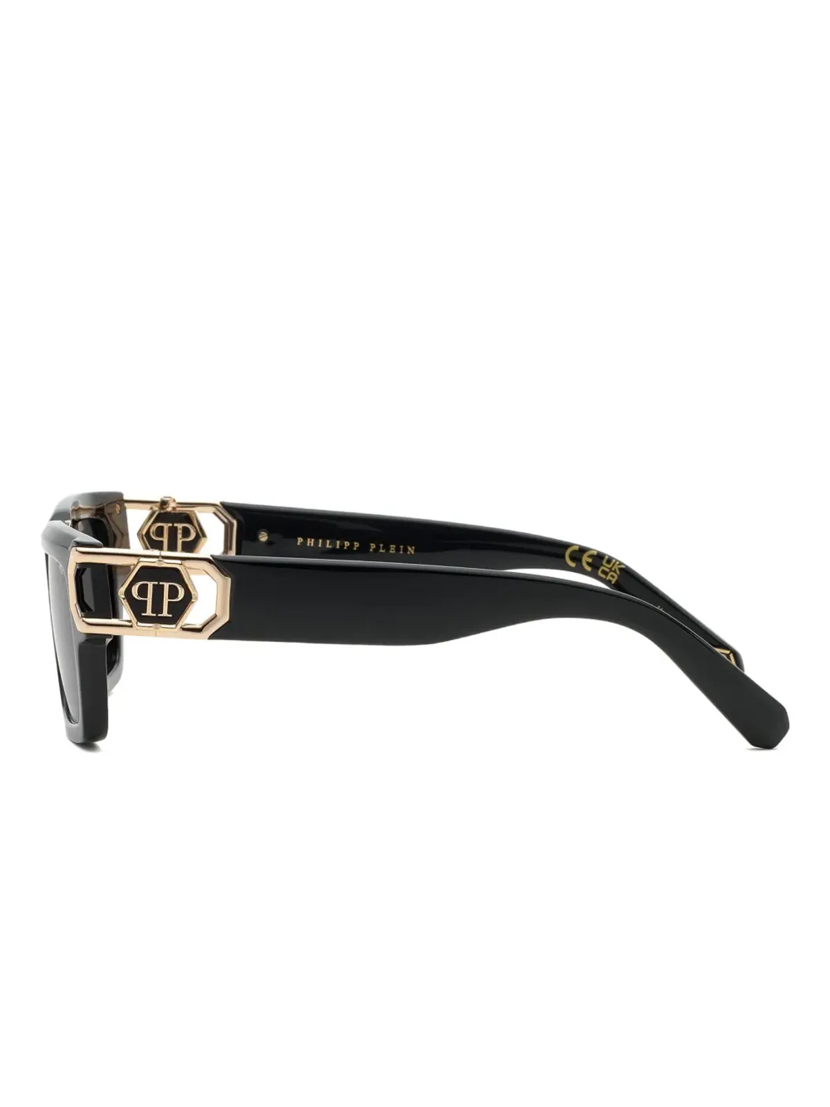 Philipp Plein Eyewear 矩形フレームサングラス - 画像3