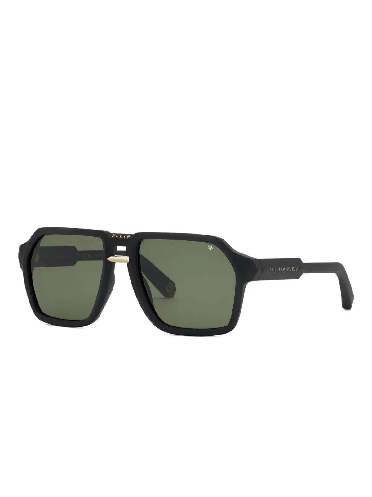 Philipp Plein Eyewear ジオメトリックフレームサングラス - 画像2
