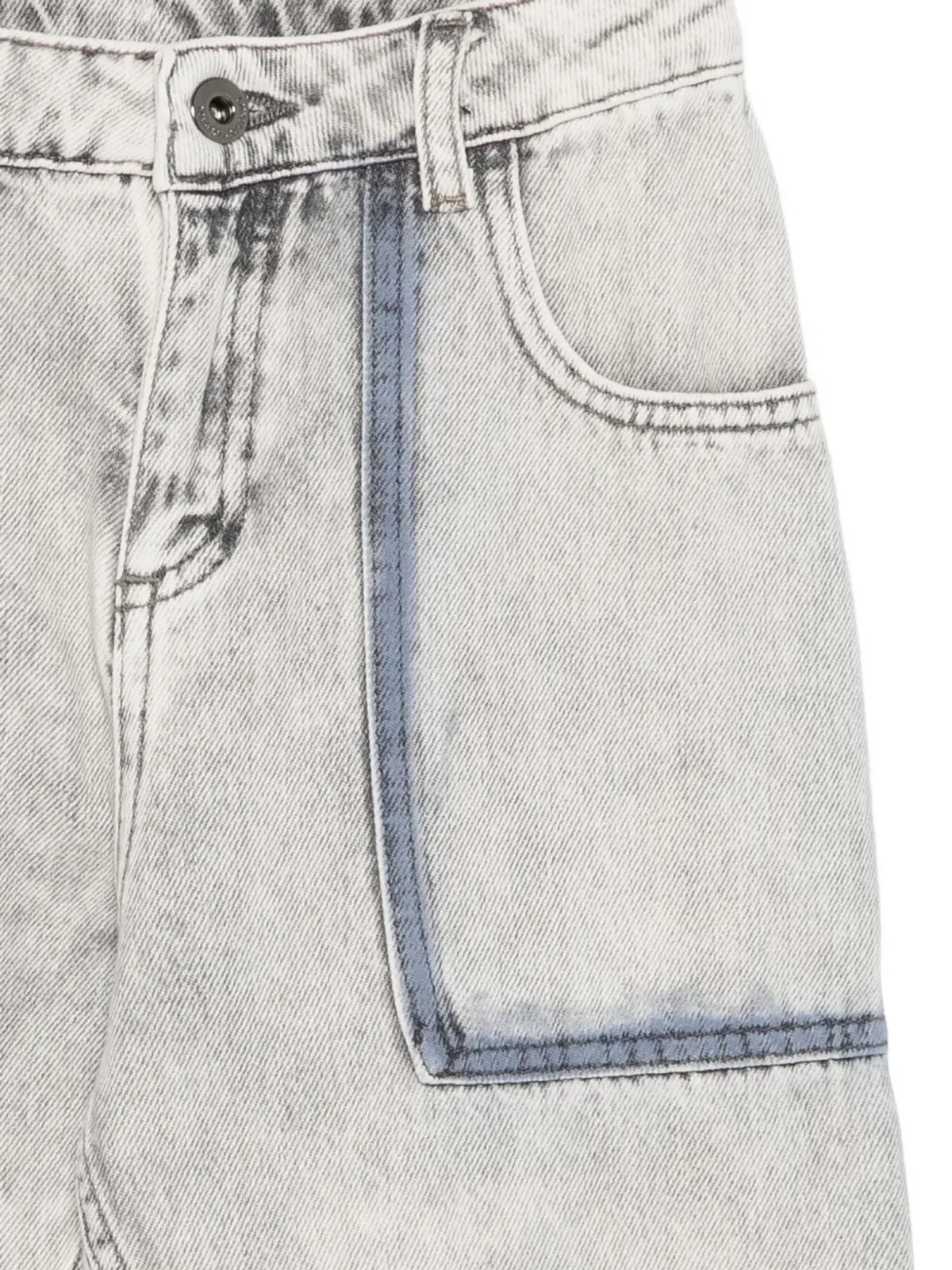 Emporio Armani Kids サイドストライプジーンズ - 画像3