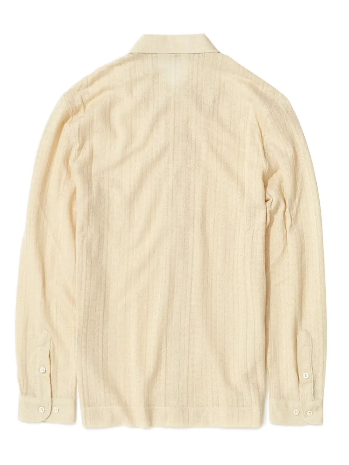 Séfr Ripley buttoned-up long-sleeve shirt - Neutrals - 画像2