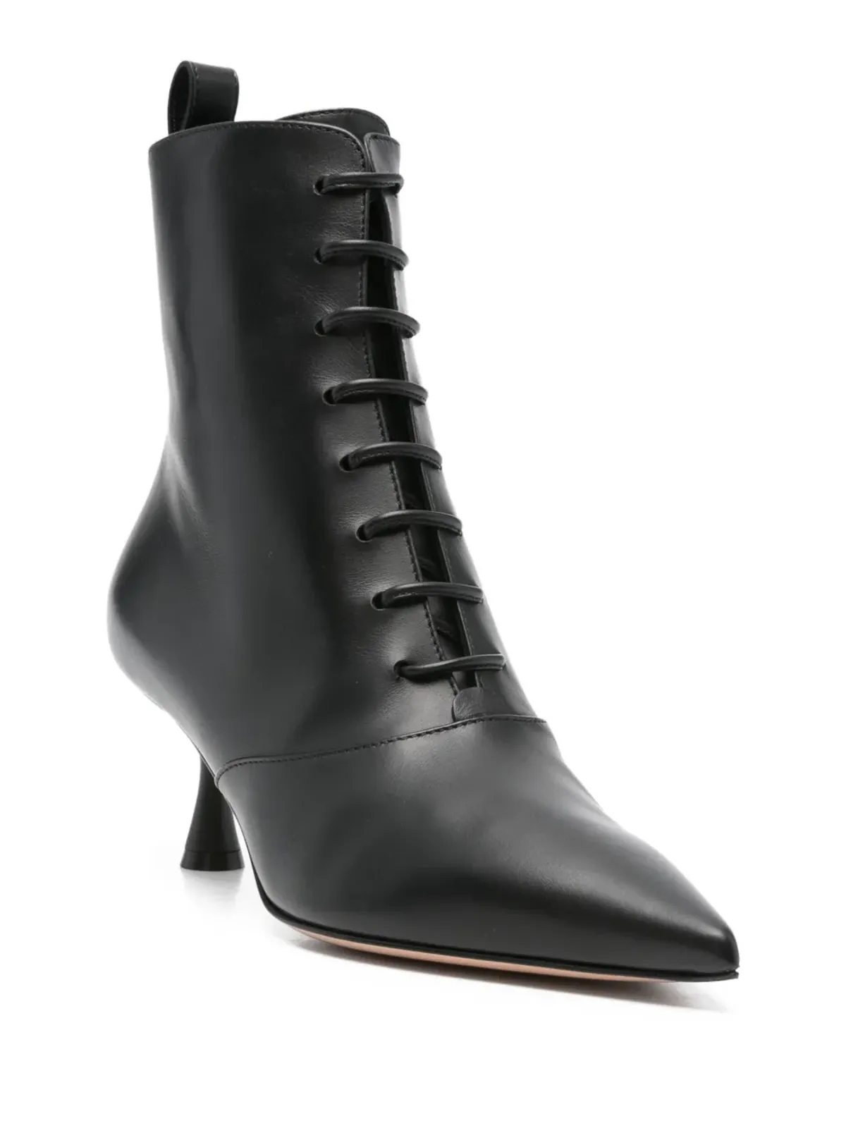 Gianvito Rossi Morganne レースアップ ポインテッドトゥ ブーツ - 画像2