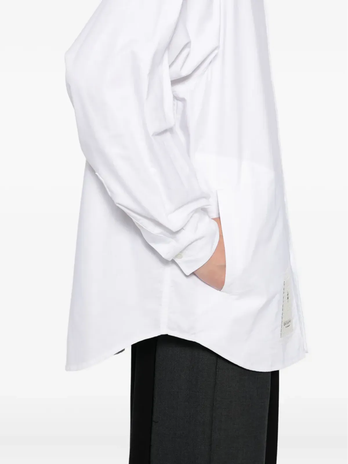 A BATHING APE® 長袖シャツ - White - 画像5