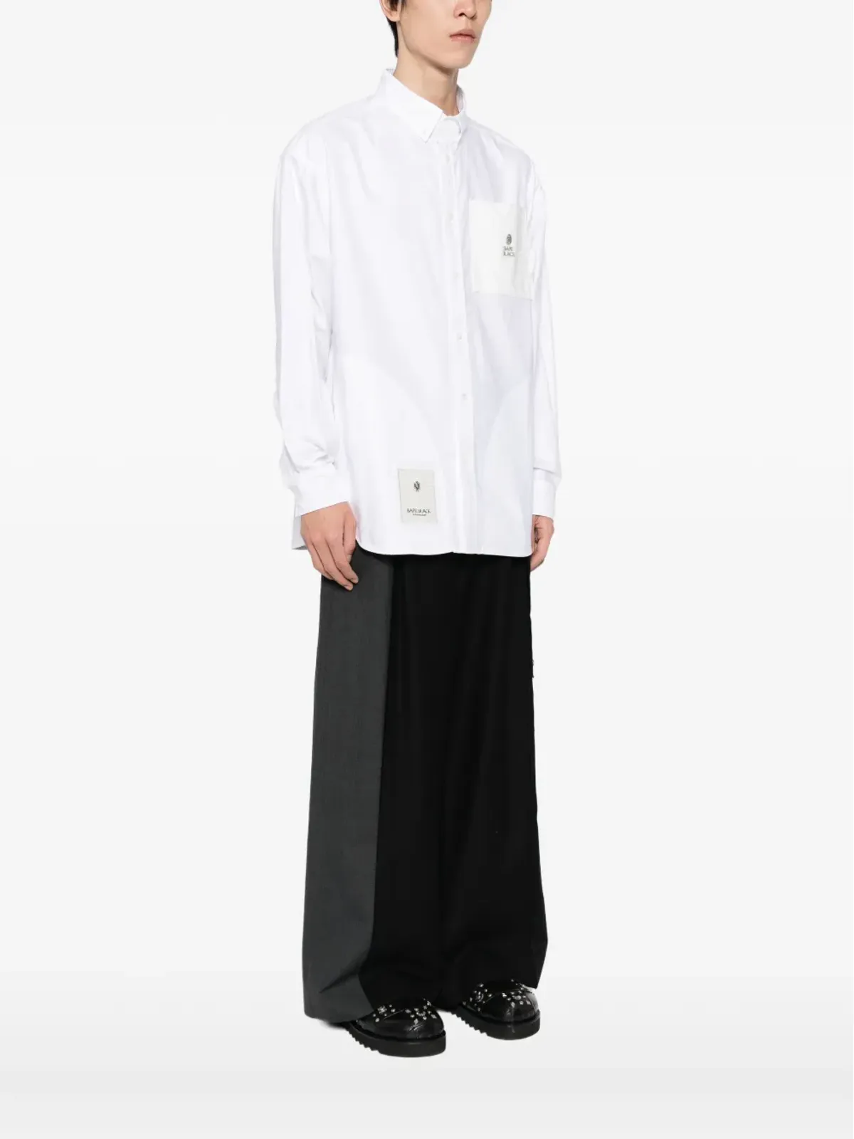 A BATHING APE® 長袖シャツ - White - 画像3