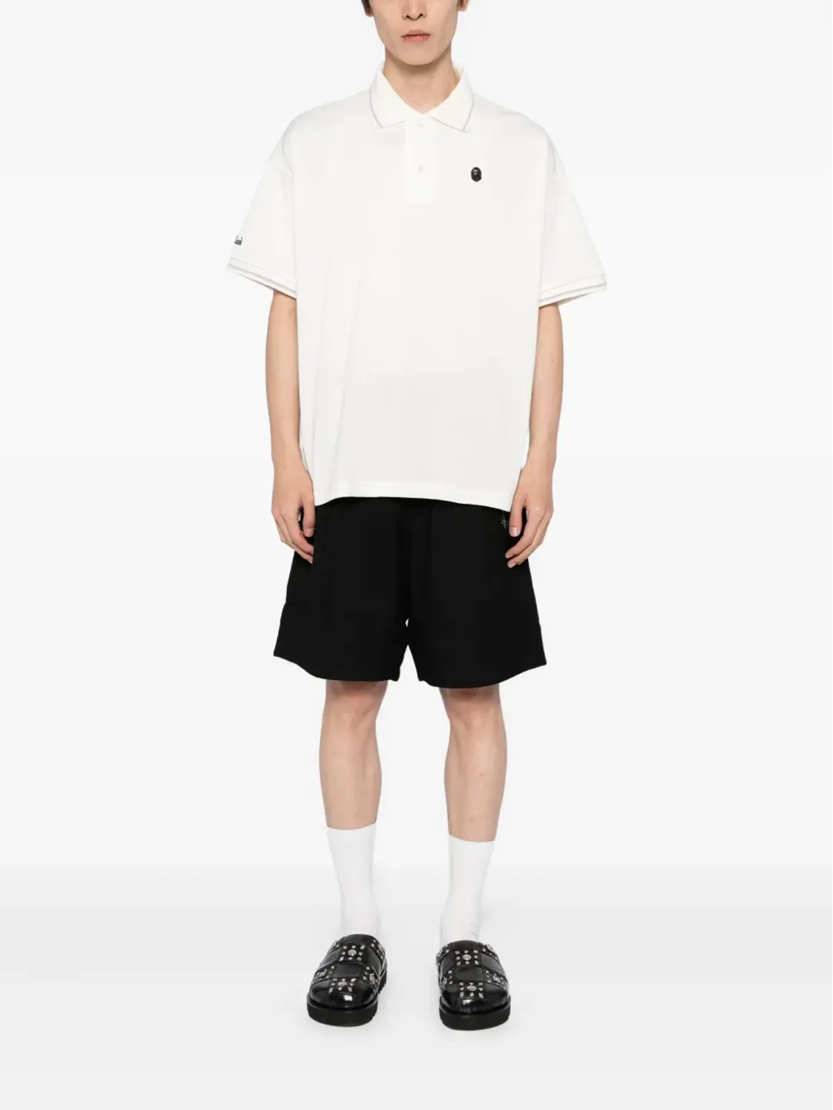 A BATHING APE® コットンポロトップ - 画像2
