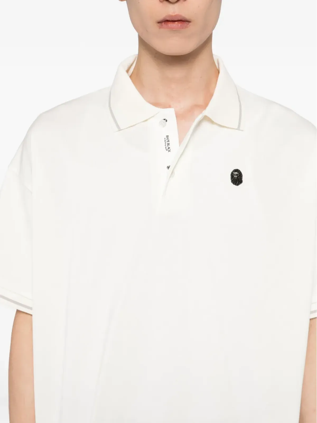 A BATHING APE® コットンポロトップ - 画像4
