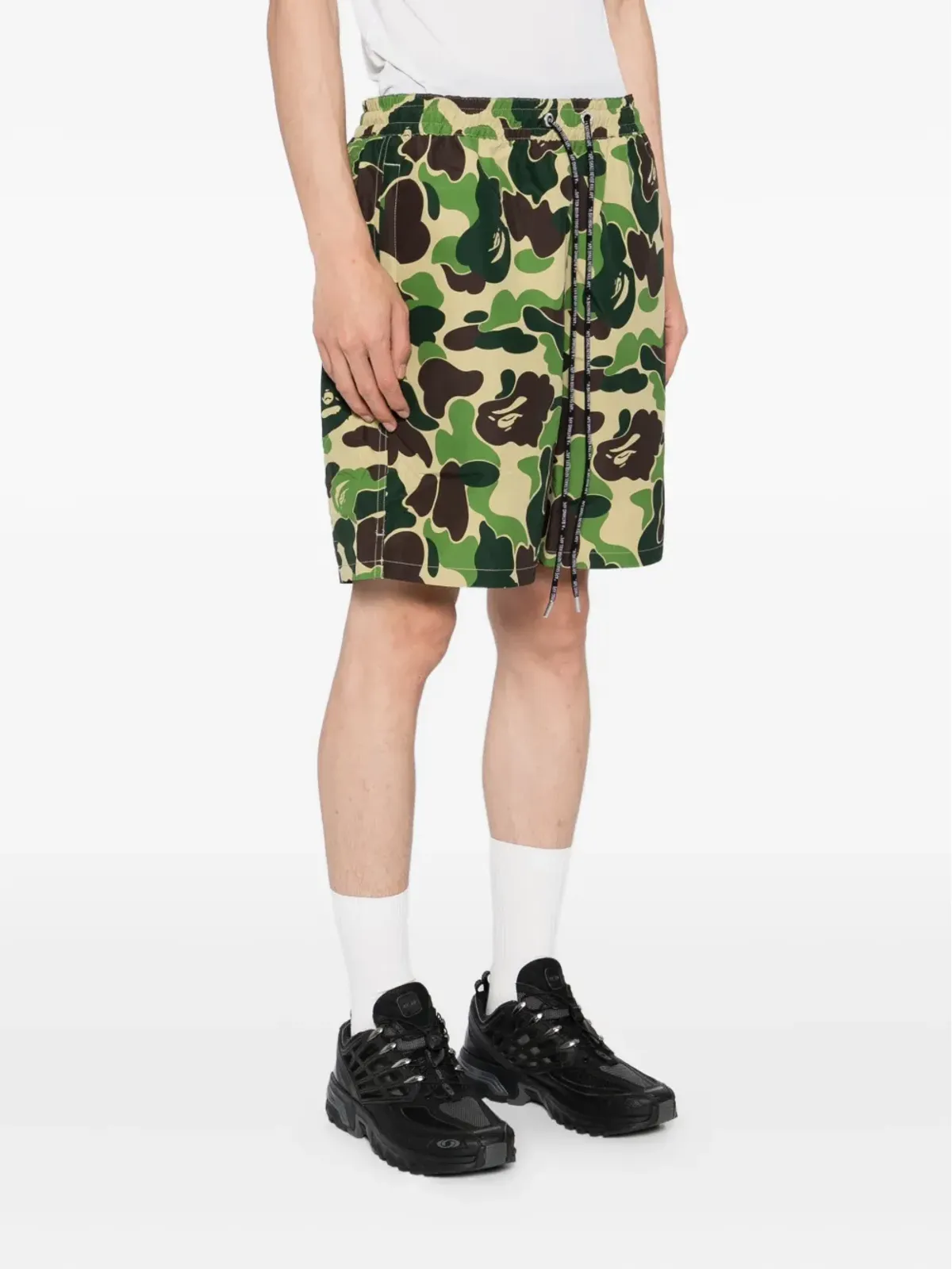 A BATHING APE® グラフィックプリントショーツ - 画像3