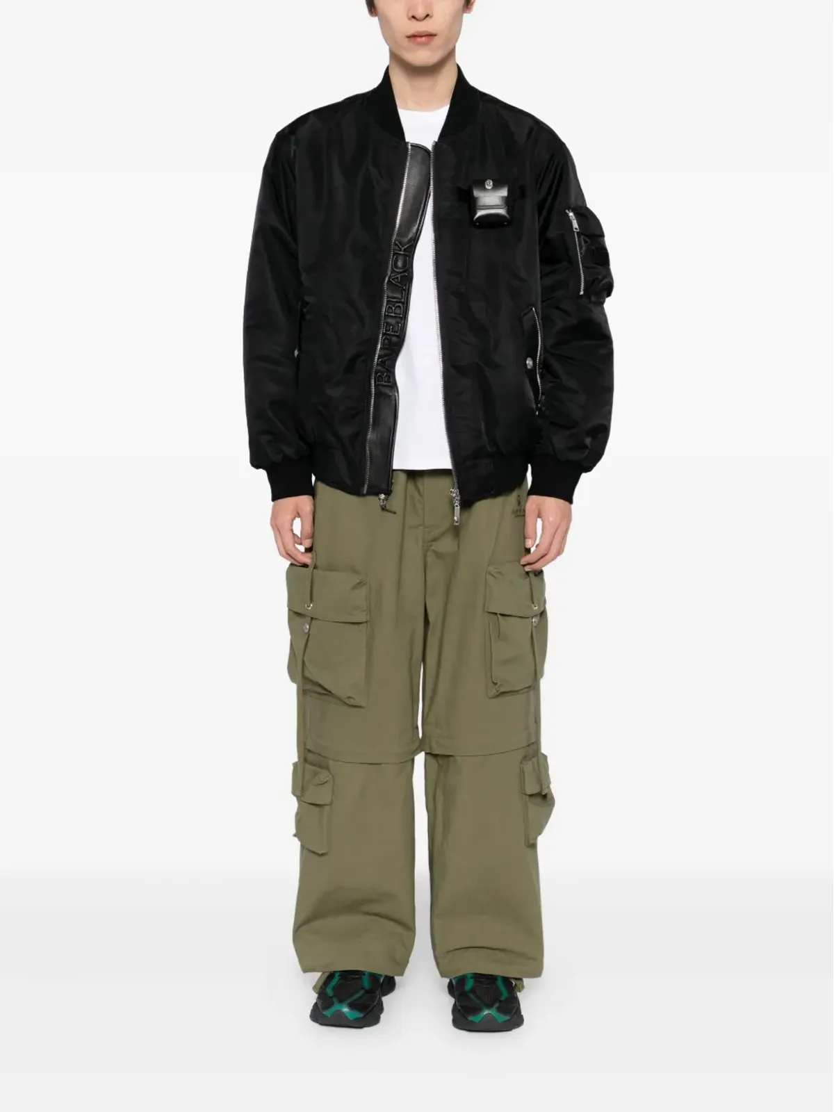 A BATHING APE® ジップアップボンバージャケット - 画像2