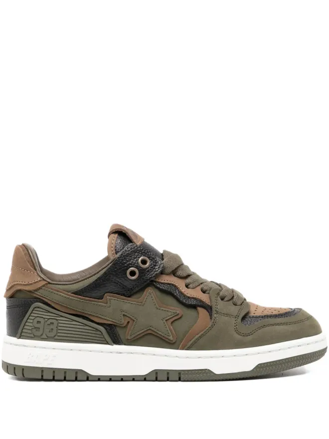 A BATHING APE® A BATHING APE® スターパッチ レースアップ トレーナーの商品画像
