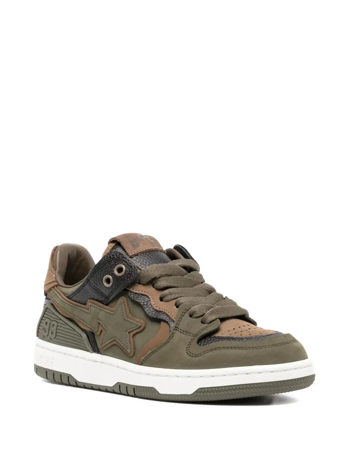A BATHING APE® スターパッチ レースアップ トレーナー - 画像2