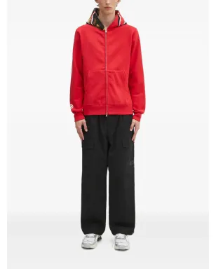 A BATHING APE® シャークパターン フード付きジップアップ スウェットシャツ - サムネイル2