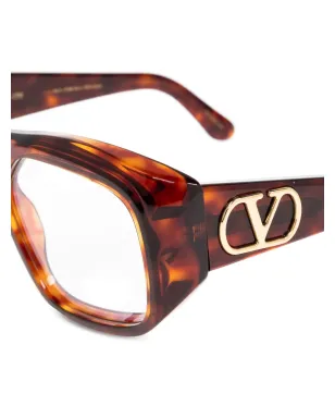 VALENTINO GARAVANI EYEWEAR rectangle-frame glasses - サムネイル3