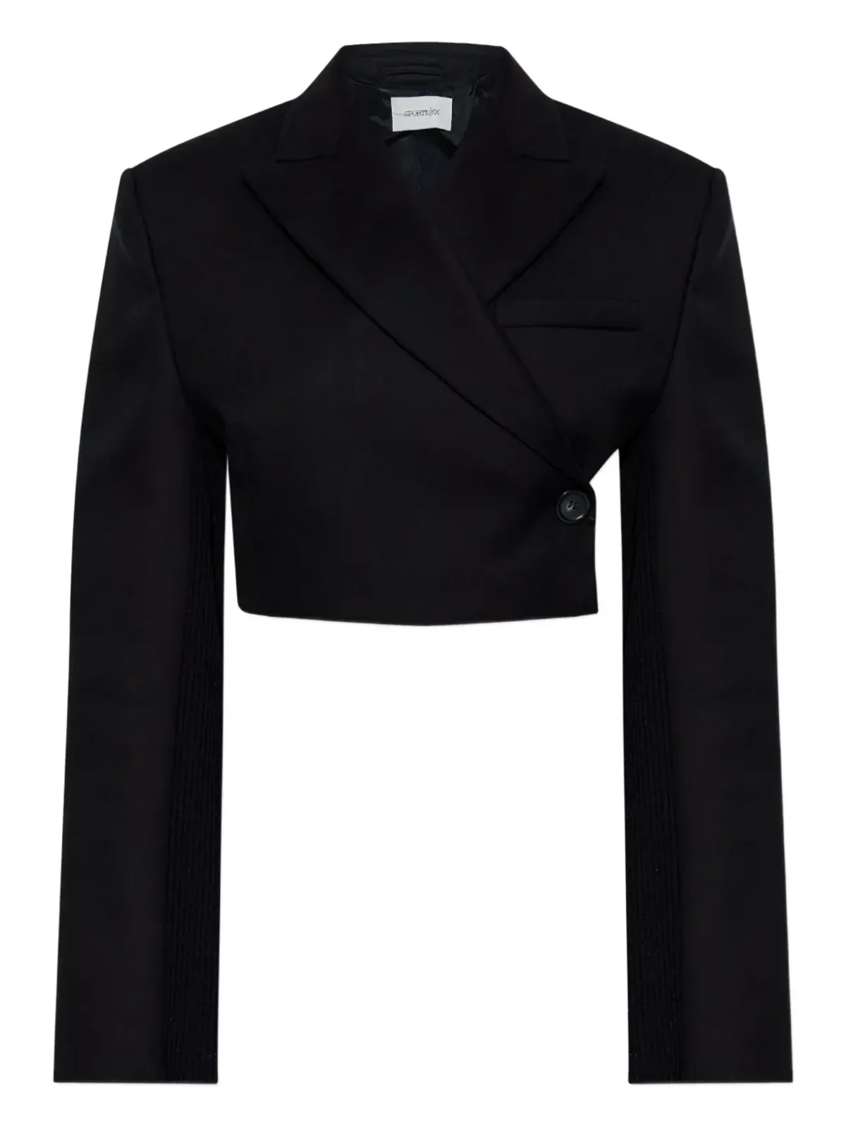 Sportmax クロップド丈ニット袖ブレザー - 画像1