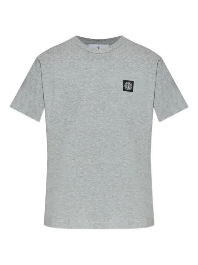 Stone Island Stone Island 60/20コットンTシャツ - グレーの商品画像
