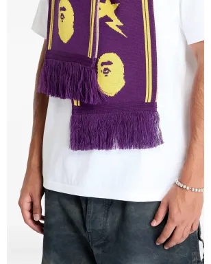 A BATHING APE® スター・ロゴ ジャカード スカーフ - サムネイル2