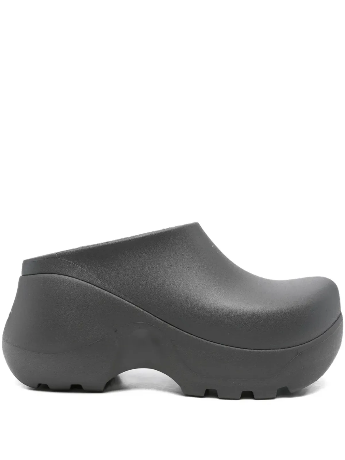 Crocs プラットフォームクロッグスライド - Grey - 画像1