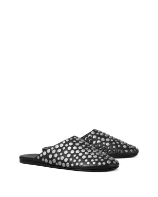 Tory Burch スタッズ付きレザーミュール - サムネイル2