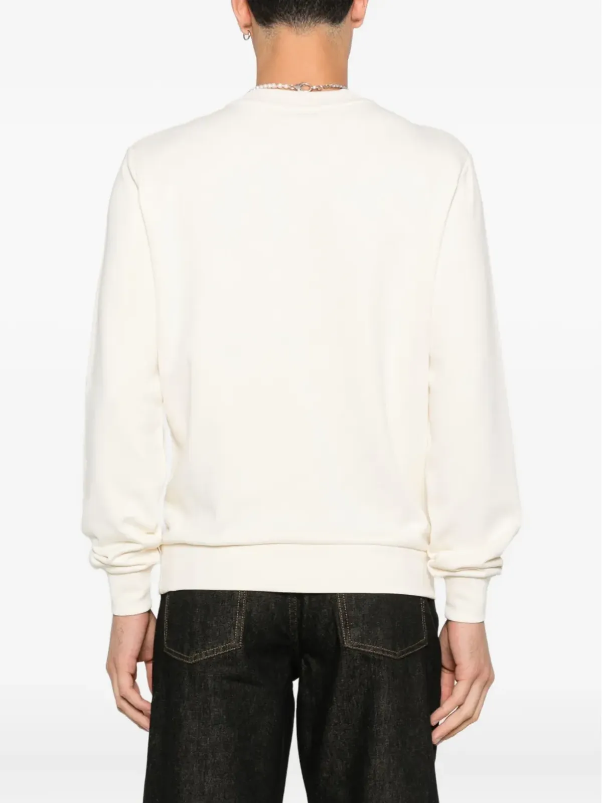 A.P.C. ロゴプリント クルーネックセーター - 画像4