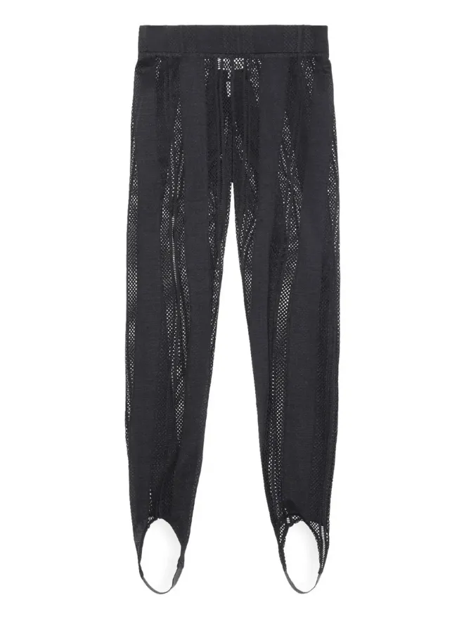 Ganni GANNI メッシュパネル入りストゥリップレギンスの商品画像
