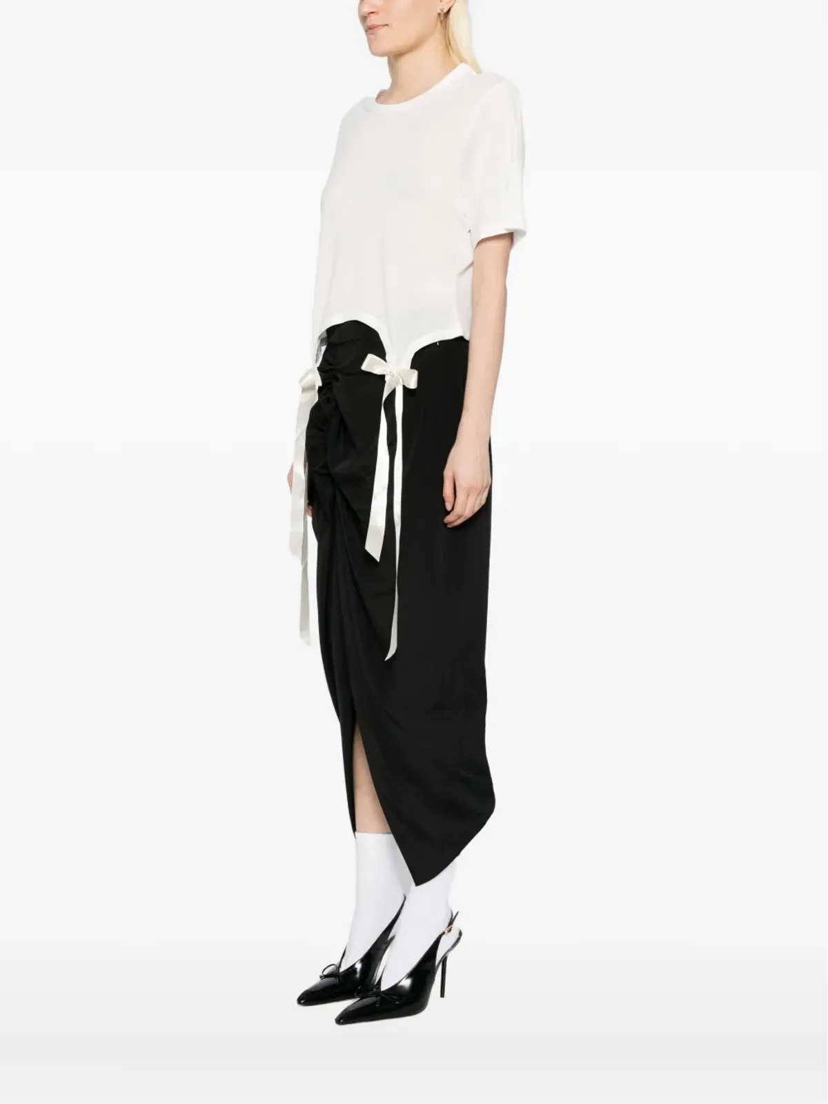 Simone Rocha リヨセルTシャツ - 画像3