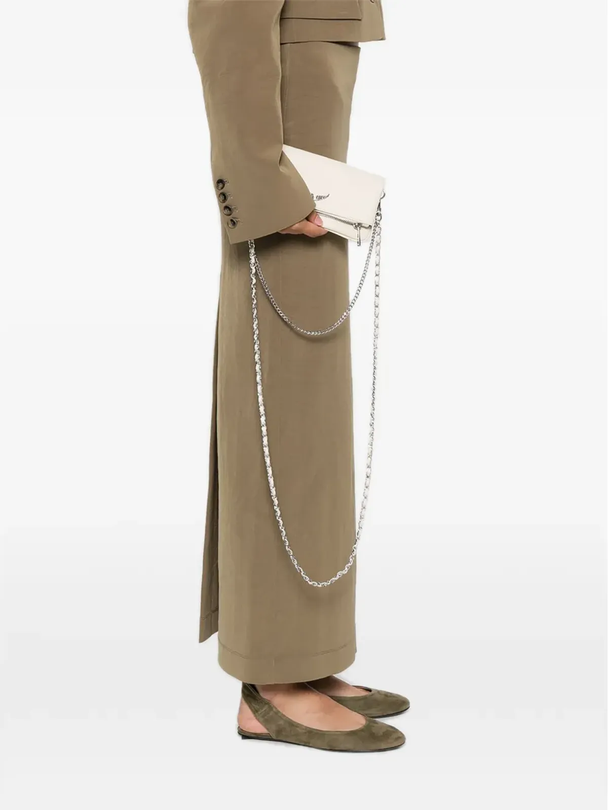 Zadig&Voltaire Rock Nano zip-fastening mini bag - Neutrals - 画像2