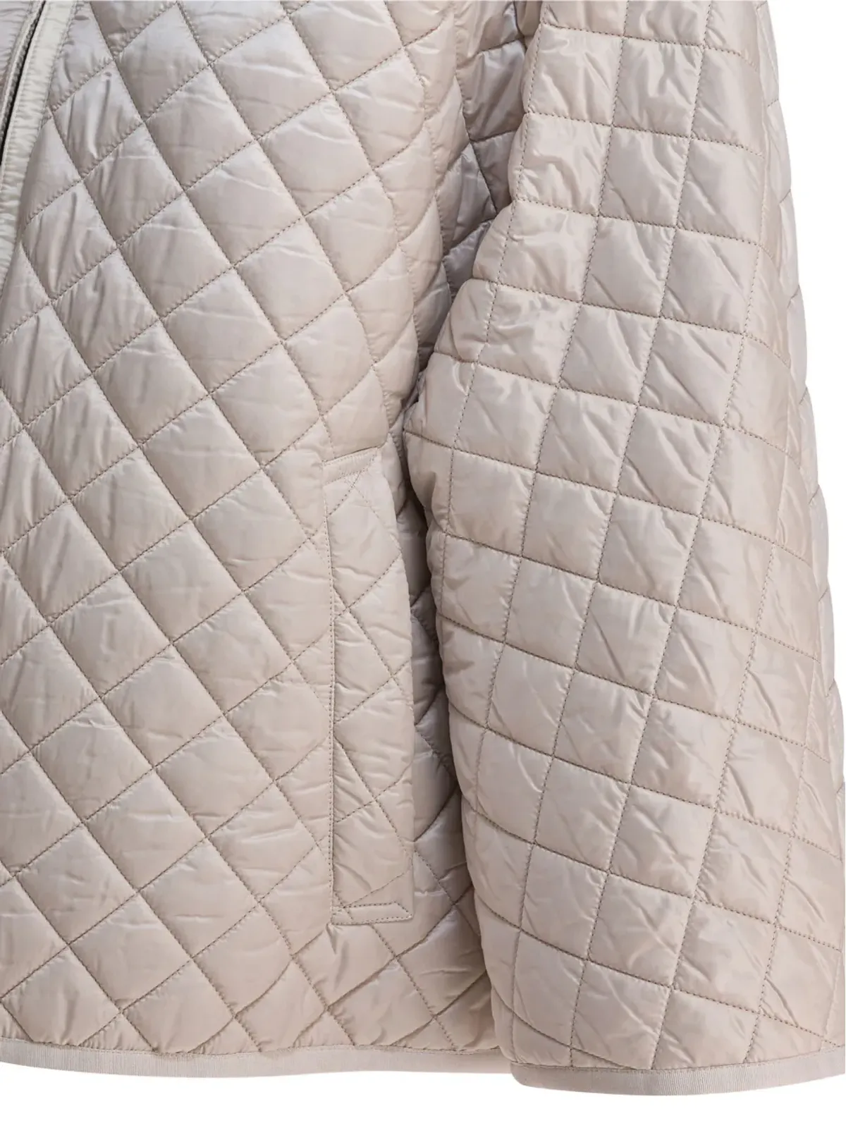 Max Mara デルフィナ キルティング ジップフロント ジャケット - 画像4