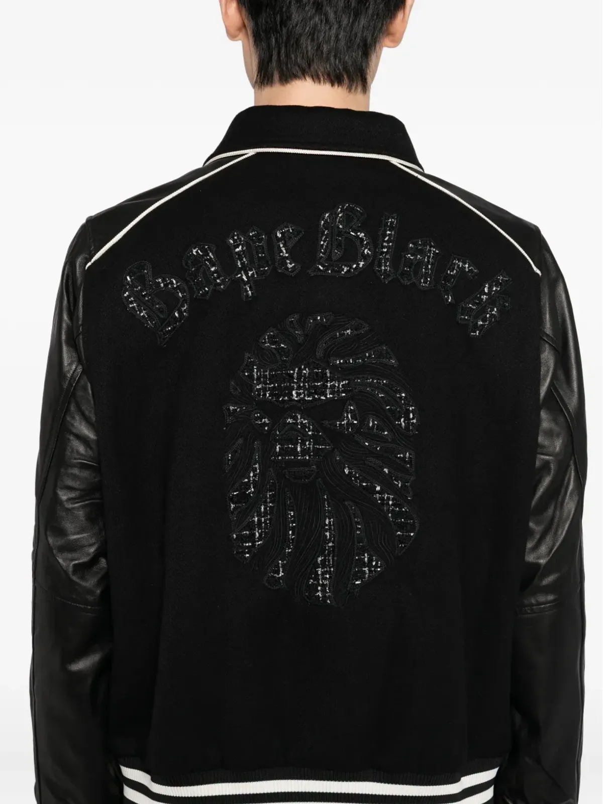 A BATHING APE® ロゴ ヴァーシティジャケット - 画像5