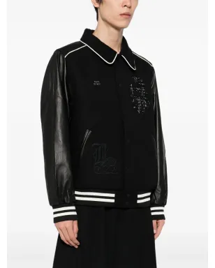 A BATHING APE® ロゴ ヴァーシティジャケット - サムネイル3
