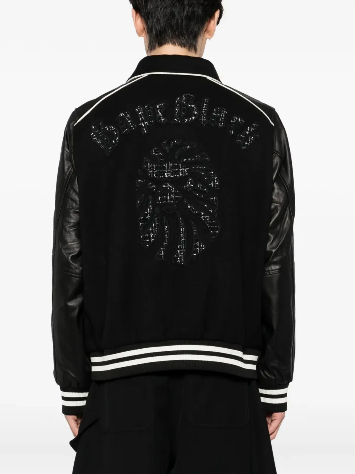 A BATHING APE® ロゴ ヴァーシティジャケット - 画像4