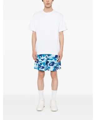 A BATHING APE® グラフィックプリントショーツ - ブルー - サムネイル2