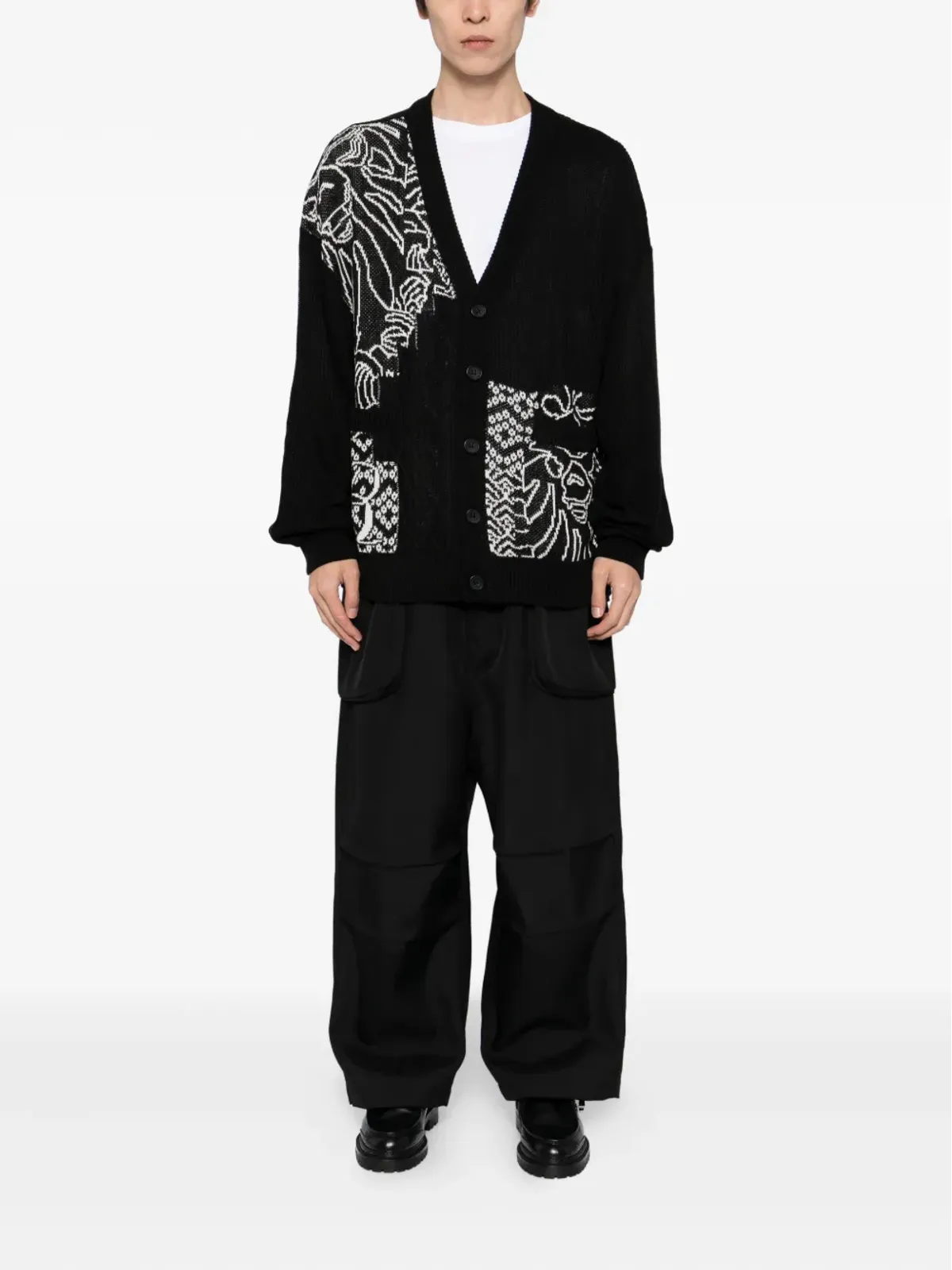 A BATHING APE® グラフィックプリントカーディガン - 画像2