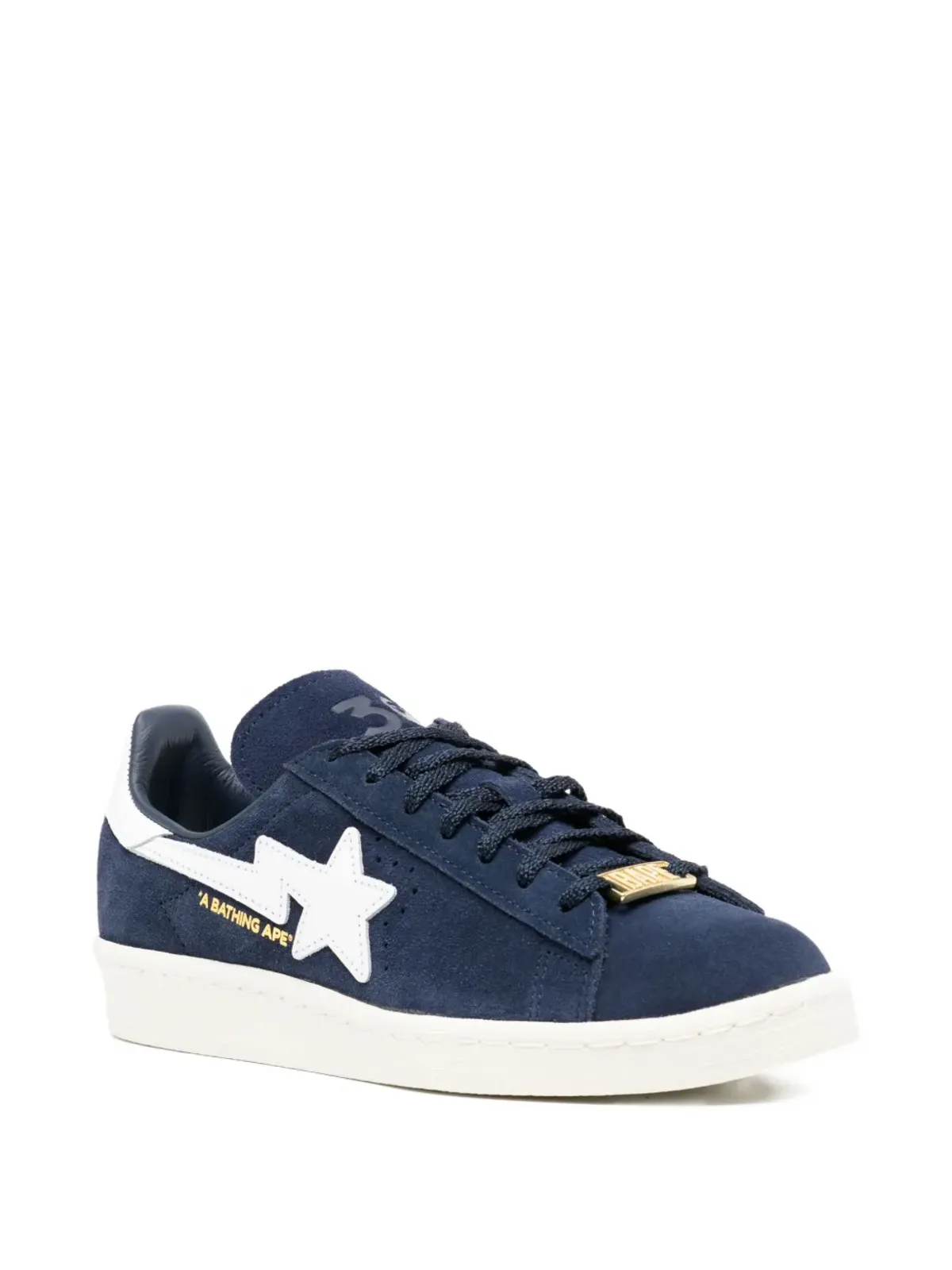 A BATHING APE® スターパッチ スエード トレーナー - 画像2