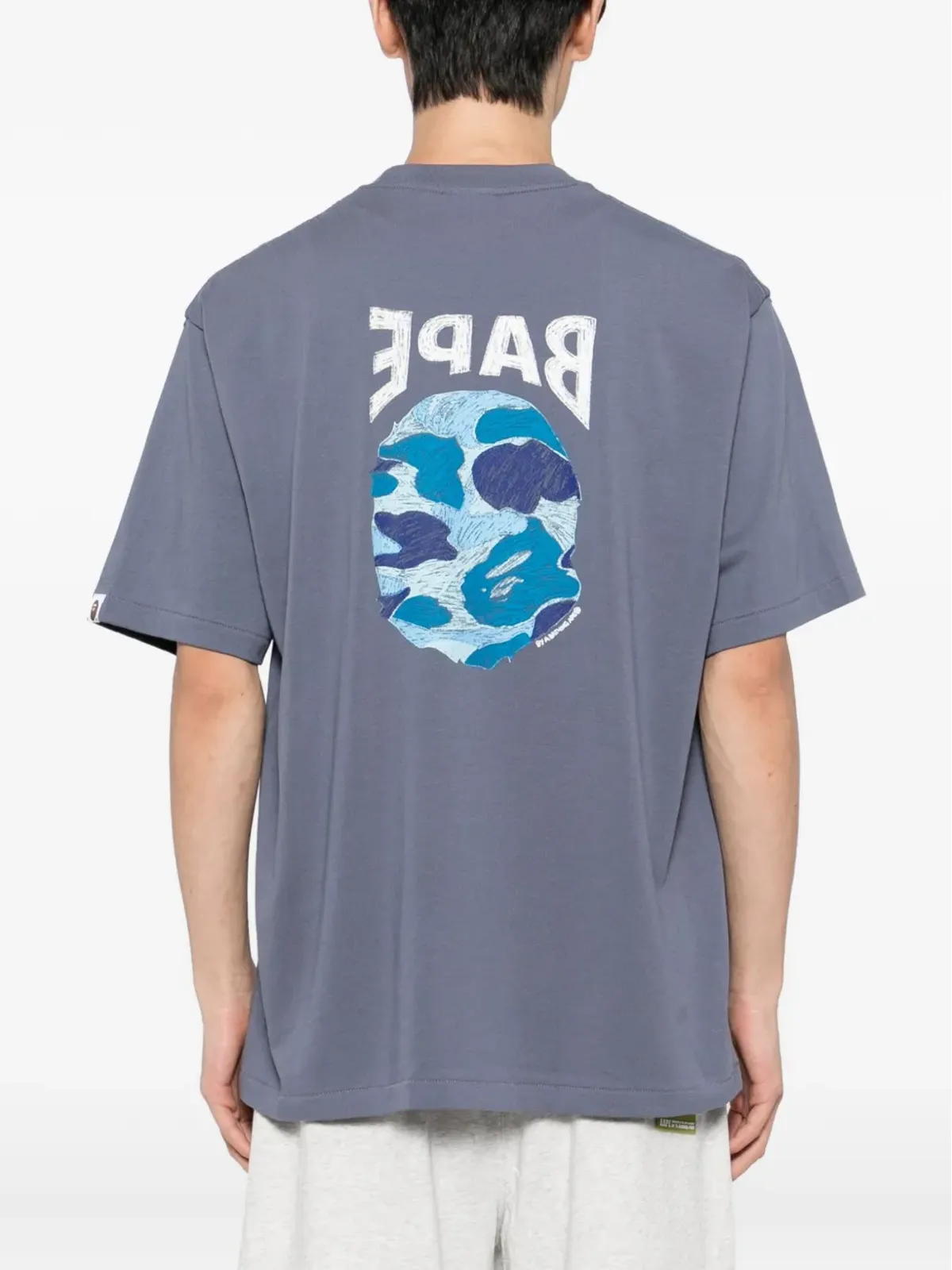 A BATHING APE® グラフィックプリント コットン Tシャツ - 画像3