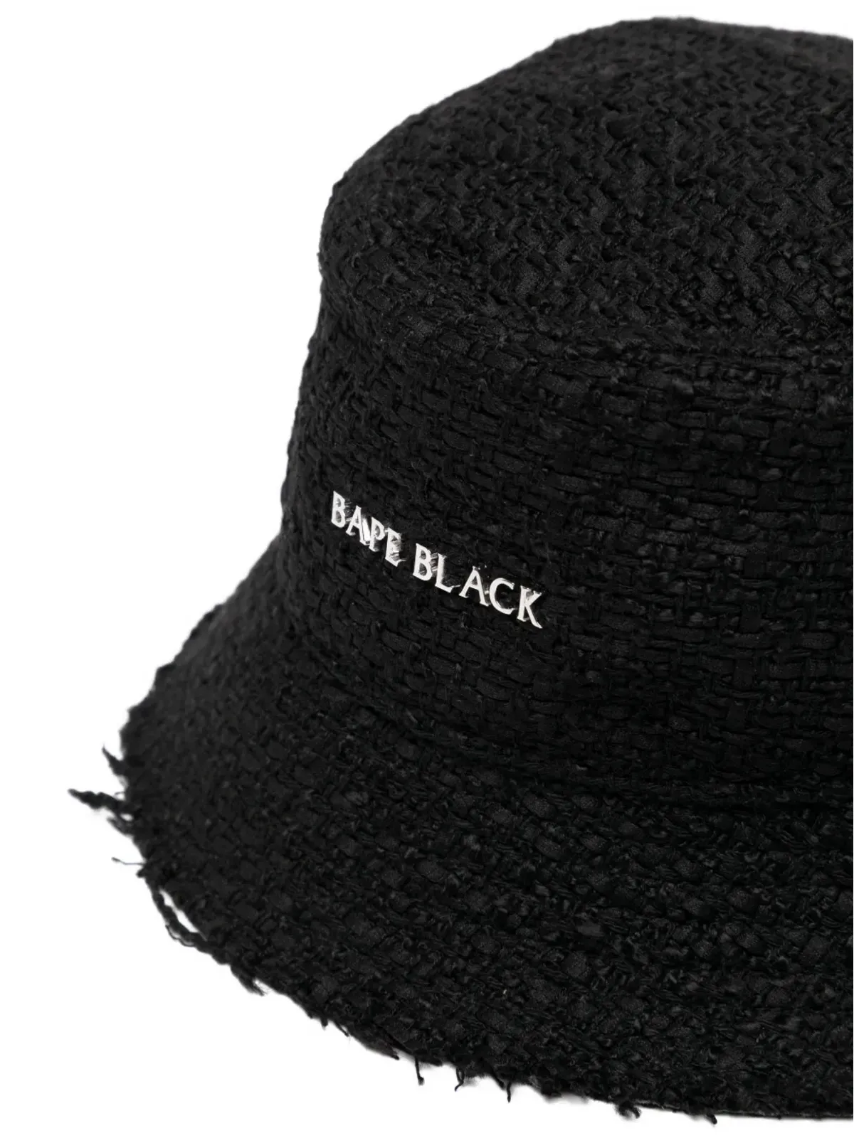 A BATHING APE® x New Era ツイーデッド・バケットハット ブラック - 画像2