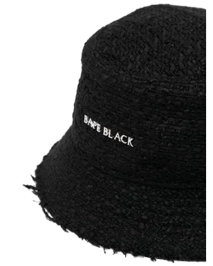 A BATHING APE® x New Era ツイーデッド・バケットハット ブラック - サムネイル2