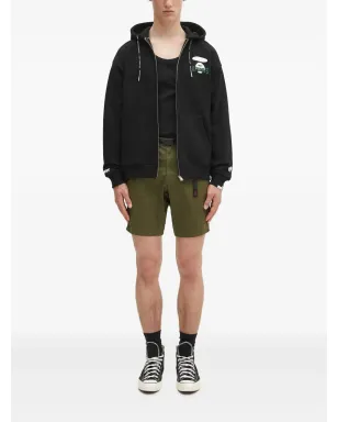 AAPE BY *A BATHING APE® ロゴプリント ジップアップ パーカー - サムネイル2