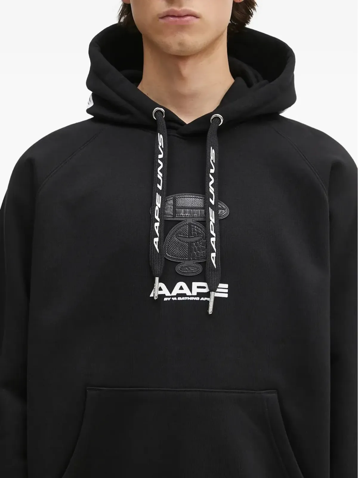 AAPE BY *A BATHING APE® ムーンフェイスロゴ フーディ - 画像4