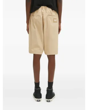AAPE BY *A BATHING APE® プリーツディテール ロゴパッチ ショーツ - サムネイル4
