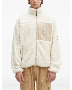 AAPE BY *A BATHING APE® Aape Now フリースパネルドジャケット - サムネイル1