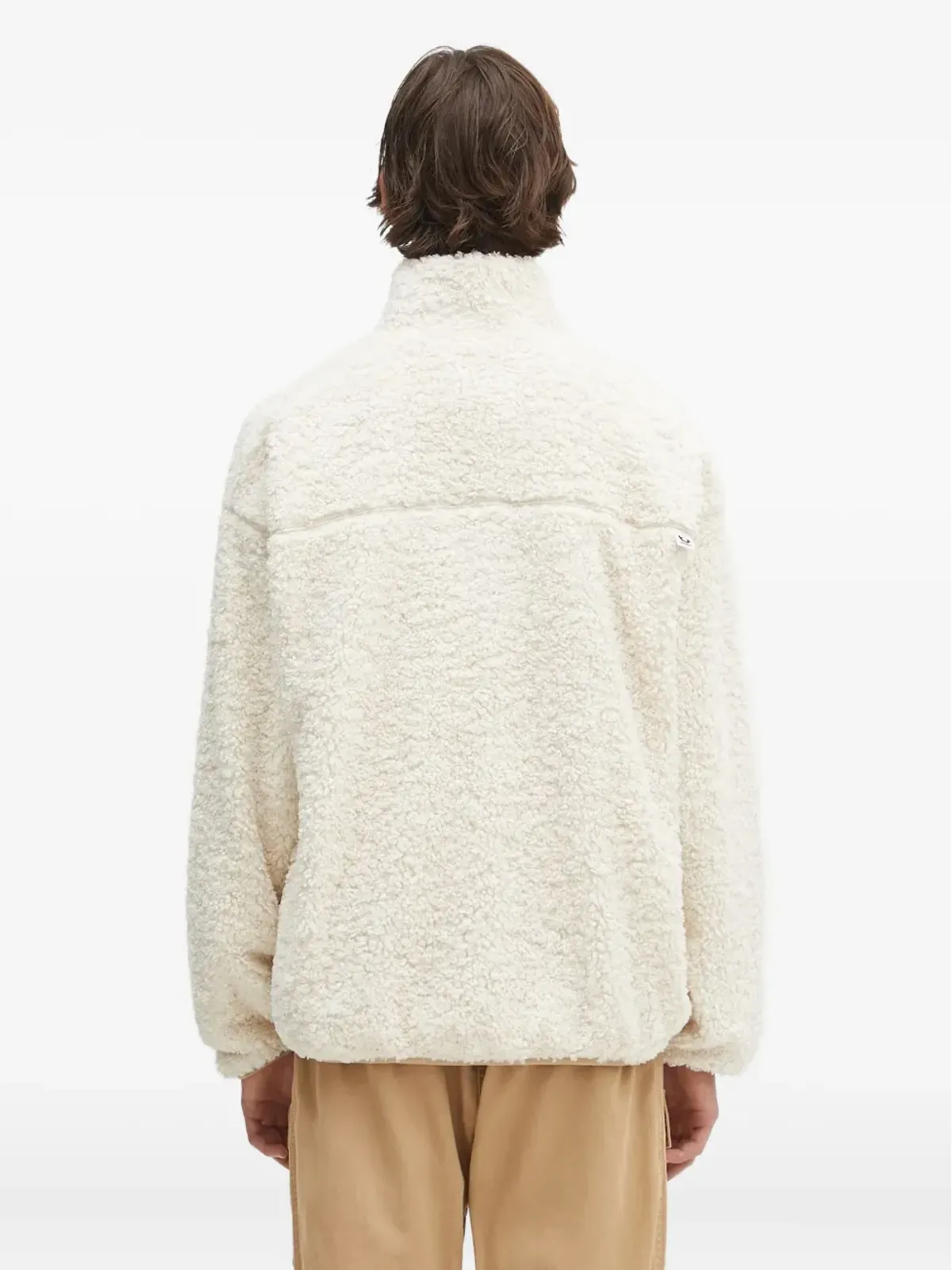 AAPE BY *A BATHING APE® Aape Now フリースパネルドジャケット - 画像3