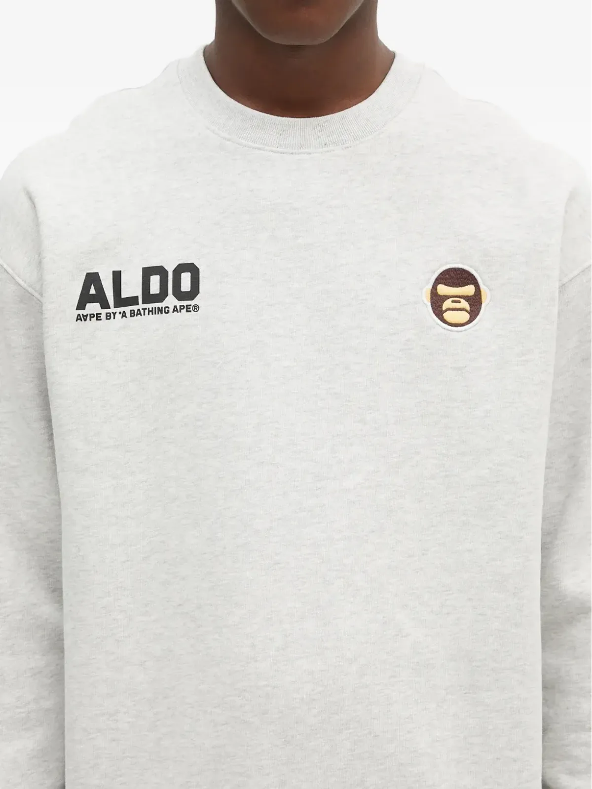 AAPE BY *A BATHING APE® Aldo Ape Headエンブレム スウェットシャツ - 画像5