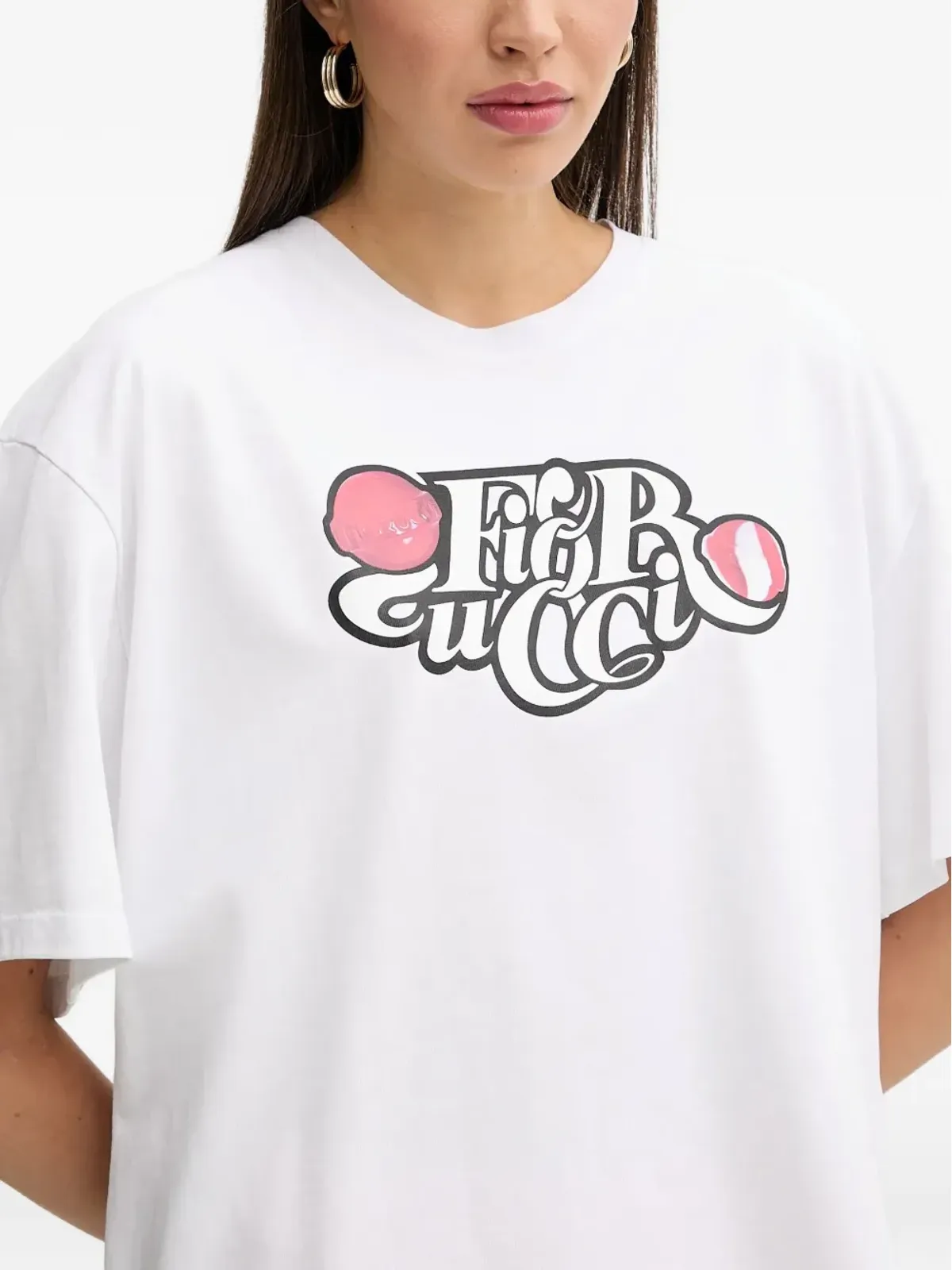 Fiorucci グラフィックプリントTシャツ - 画像4