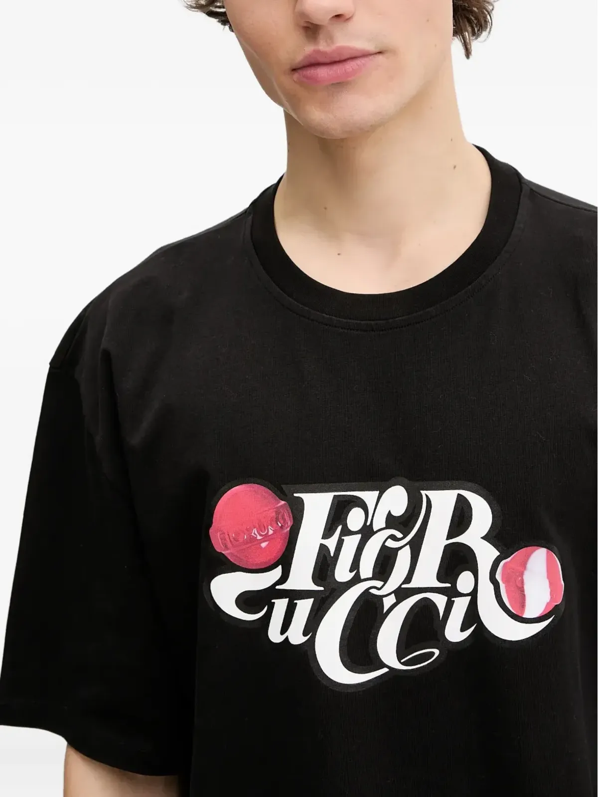 Fiorucci ロゴプリントTシャツ - 画像4