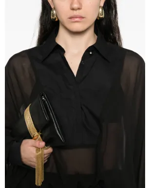 PINKO ボタンダウン長袖ボディスーツ - サムネイル5