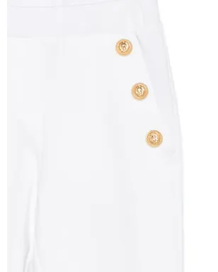Balmain Kids ボタン装飾パンツ - サムネイル3