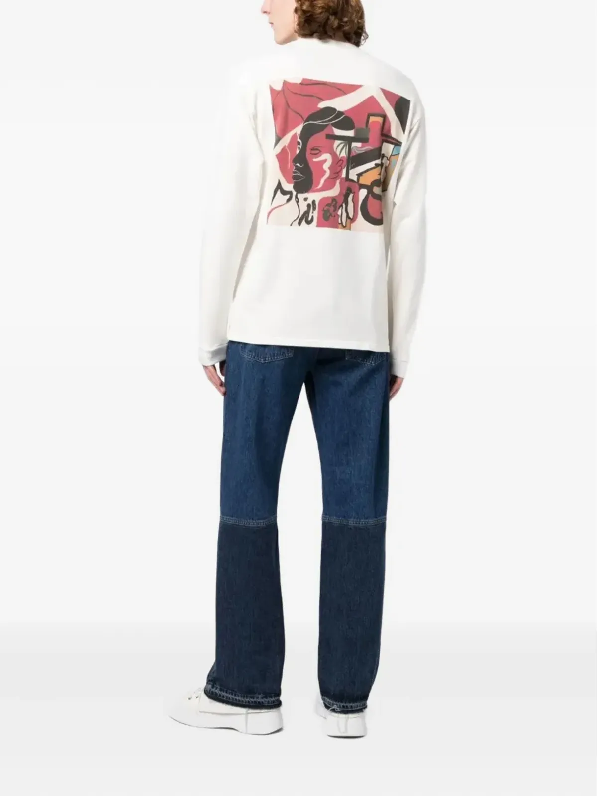 Bethany Williams グラフィックプリント長袖Tシャツ - 画像3