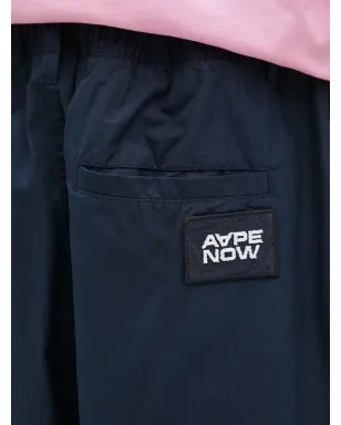 AAPE BY *A BATHING APE® ロゴ刺繍ベルムーダーショーツ ブルー - サムネイル5